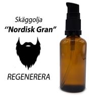 50ml Baardolie - Noordse Spar - Ongeëtiketteerd