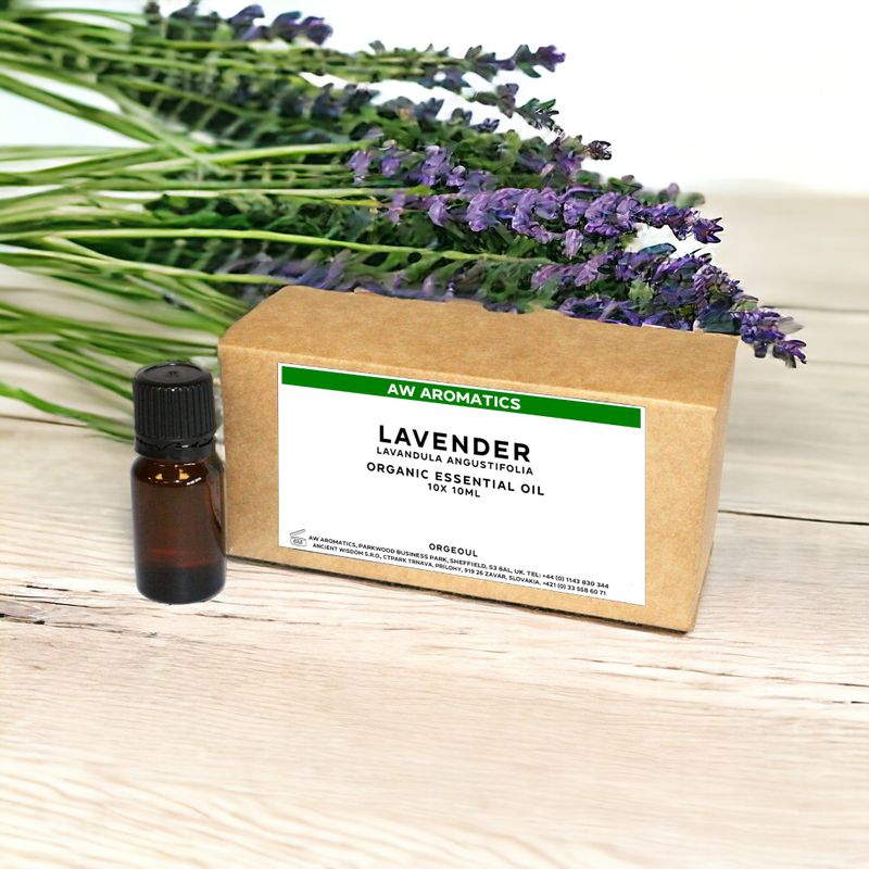 Lavendel Biologische Essentiële Olie 10ml - ONGELABELD