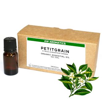 Petitgrain Biologische Essentiële Olie 10ml - ONGELABELD
