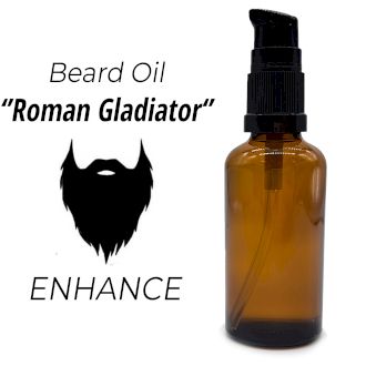 50ml Baardolie - Romeinse Gladiator - Ongeëtiketteerd