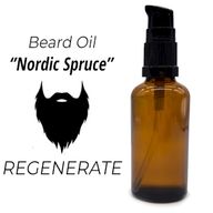 50ml Baardolie - Noordse Spar - Ongeëtiketteerd