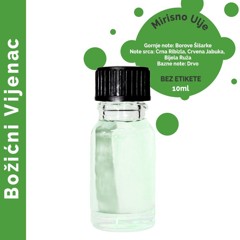 Kerstkrans Geurolie 10ml - White Label