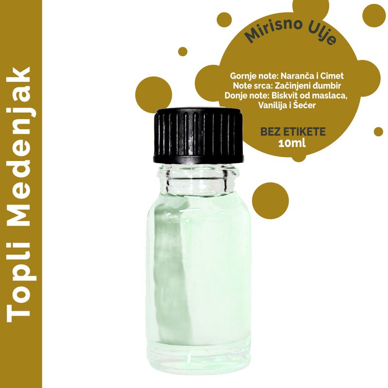 Warme Peperkoek Geurolie 10ml - White Label