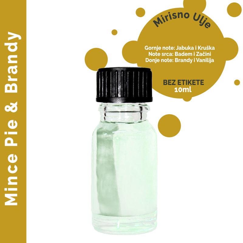Mince Pie & Brandewijnsaus Geurolie 10 ml - White Label