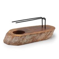 Palo Santo Verwarmer - Whitewash Gamelhout