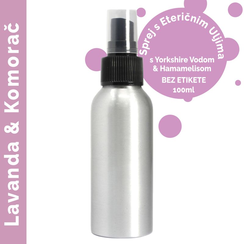 100ml Etherische Olie Mist - Lavendel & Venkel - White Label