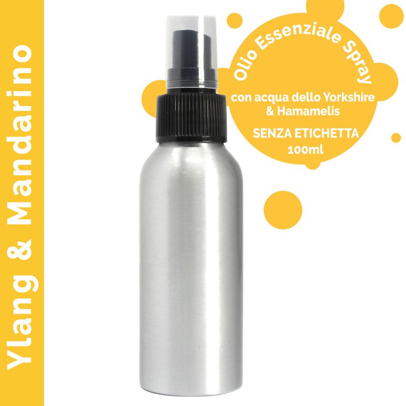 100ml Etherische Olie Mist - Ylang Ylang & Mandarijn - White Label