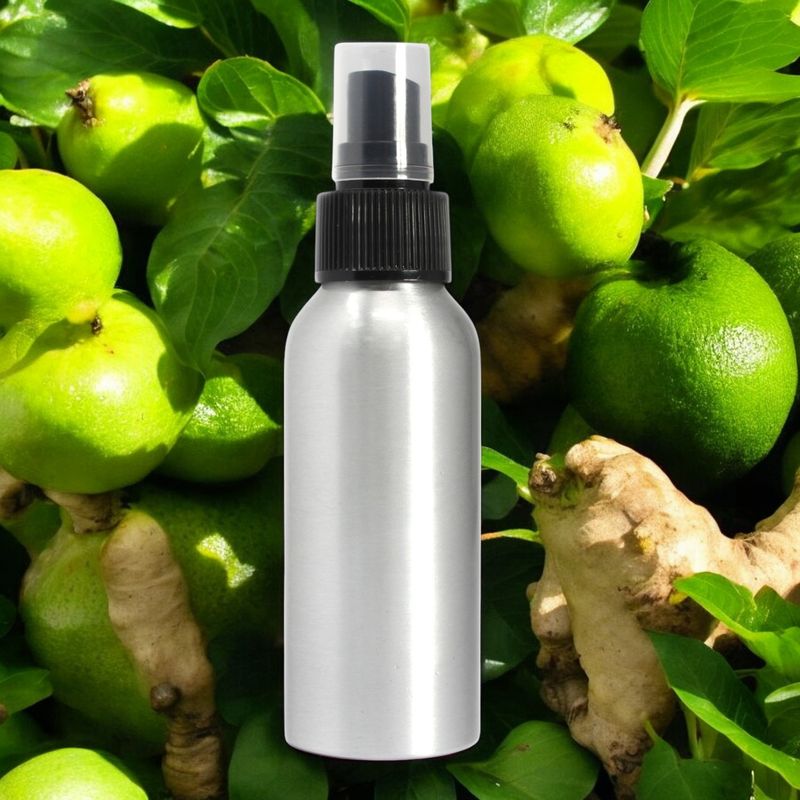 100ml Etherische Olie Mist - Limoen & Gember - White Label