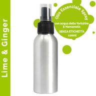 100ml Etherische Olie Mist - Limoen & Gember - White Label