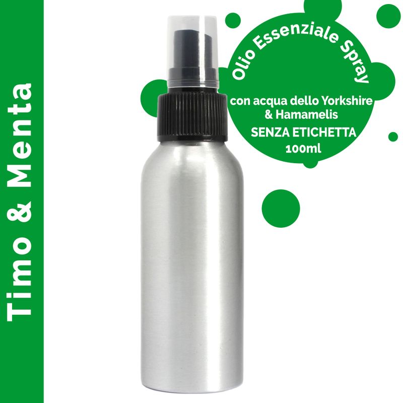 100ml Etherische Olie Mist - Tijm & Munt - White Label