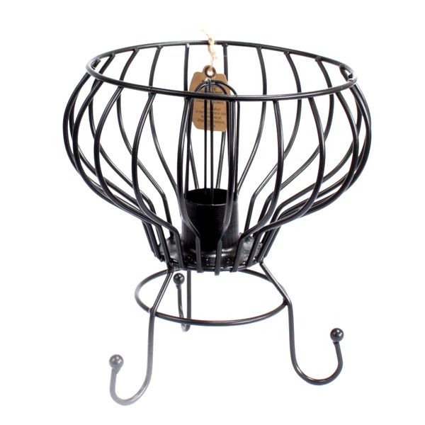 Low Salt Rock Brazier - White Salt Chunks