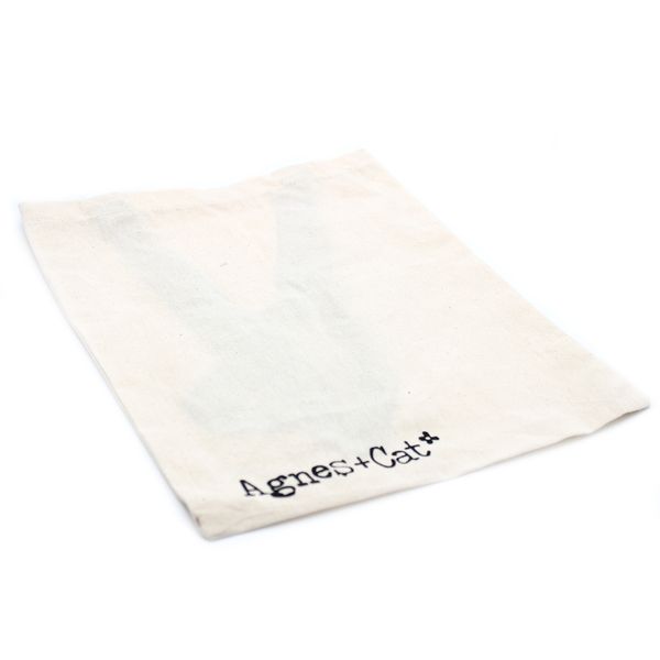 Agnes and Cat Katoenen Tas 6oz - 35x30 cm - Agnes+Cat