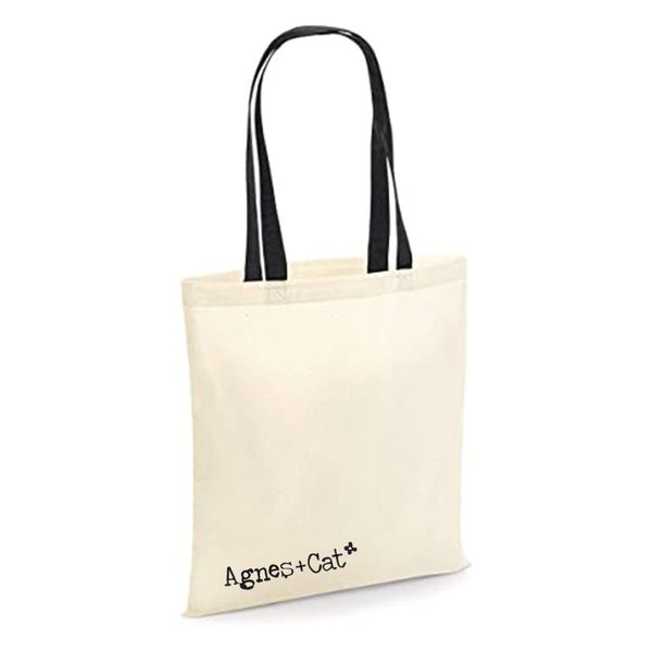 Agnes and Cat Katoenen Tas 6oz - 35x30 cm - Agnes+Cat
