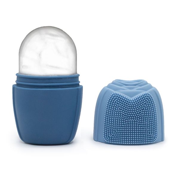 Siliconen IJs Gezichtsroller - roller - blauw
