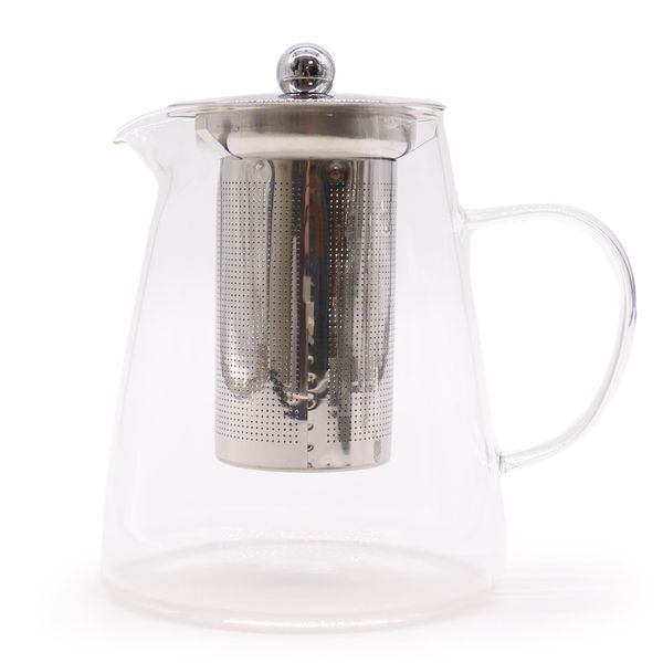 Glazen Infusie Theepot - Flesvorm - 950ml