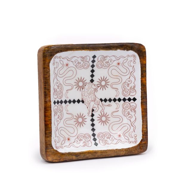 Groot Vierkant Sieradenbakje 15x15x2,5 cm - HOP HARE