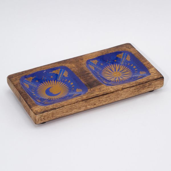Dubbel Sieradenbakje 20x10x2,5 cm - HOP HARE