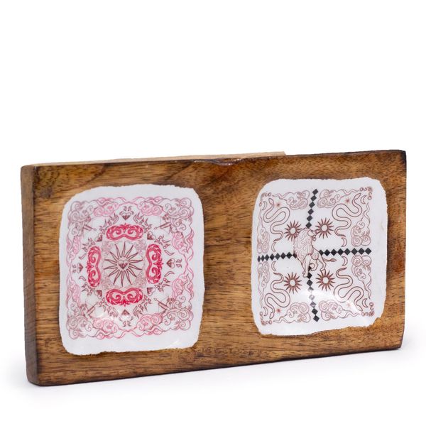 Dubbel Sieradenbakje 20x10x2,5 cm - HOP HARE