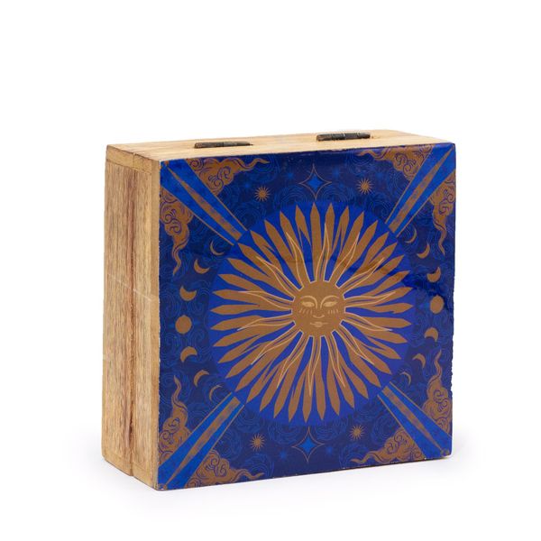 Middelgrote Vierkante Doos 13,5x13,5x6 cm - HOP HARE