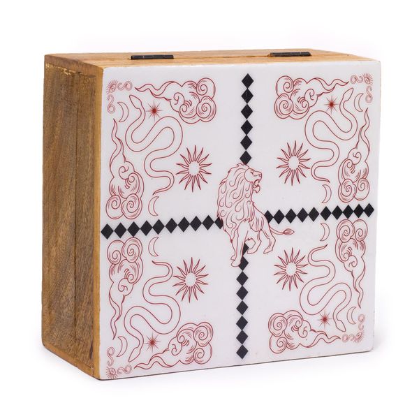 Grote Vierkante Doos 15x17,5x8 cm - HOP HARE