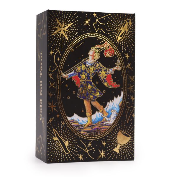 Goudfolie Tarotkaarten – Laat de Magie Beginnen – Geschenkdoos