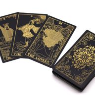 Goudfolie Tarotset met Boek – Geschenkdoos