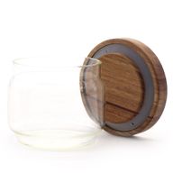Cottage Bamboe Glazen Pot - 7cm