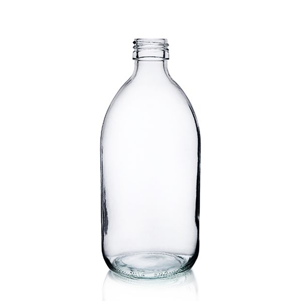 300ml Heldere Glazen Medicijnfles