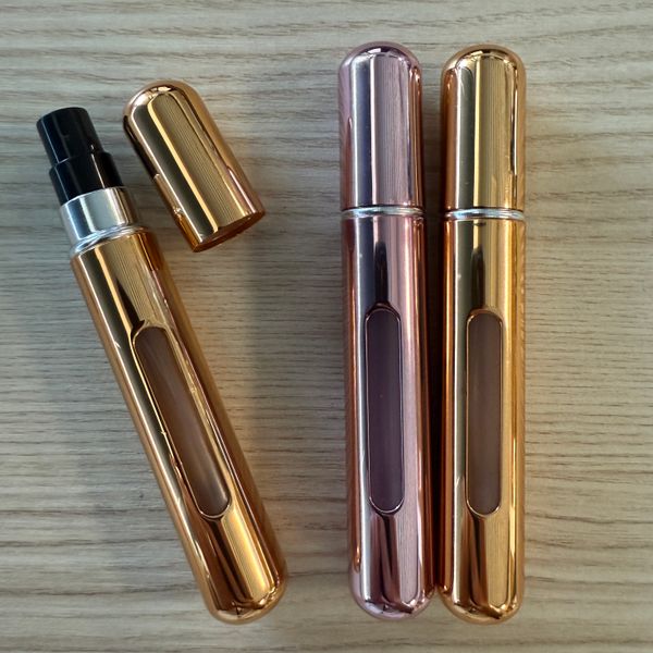 Mini Parfum Navulbare Spray 8ml - Glanzend (gemengde kleuren)