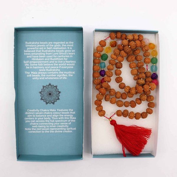 Bali Mala Ketting - Creativiteit Chakra