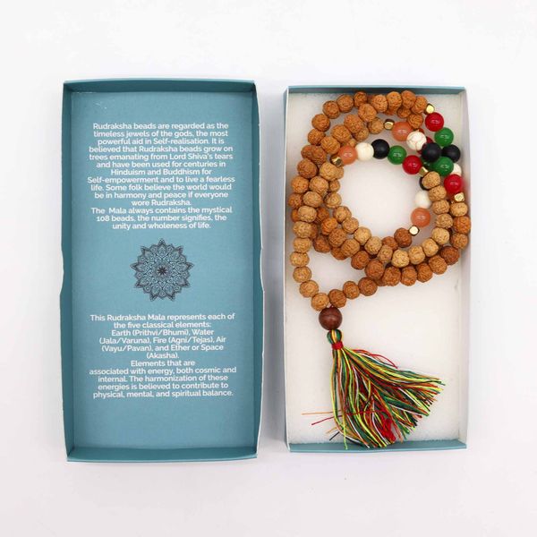 Bali Mala Ketting - Vijf Elementen Talent