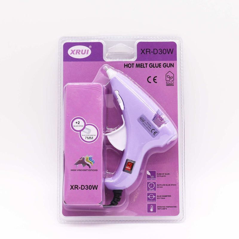 Xrui 30W Mini Lijmpistool Hobby (EU-stekker) - voor 7 mm sticks
