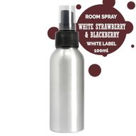 100ml Roomspray - Witte Aardbei & Braam - Witte Label