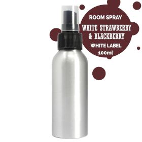 100ml Roomspray - Witte Aardbei & Braam - Witte Label