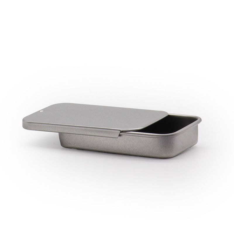 Schuifdeksel Mini Blikdispenser - 20g (7x4,2x1,5cm)