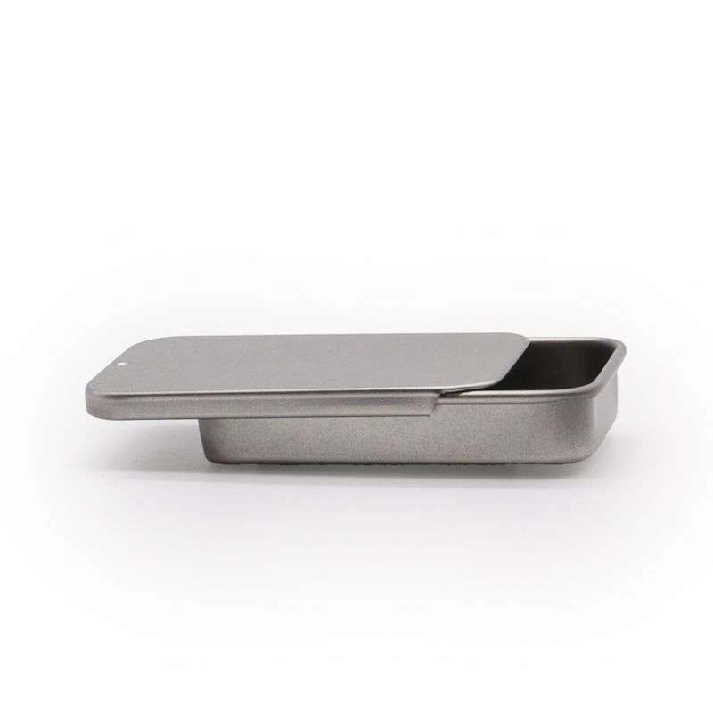 Schuifdeksel Mini Blikdispenser - 20g (7x4,2x1,5cm)
