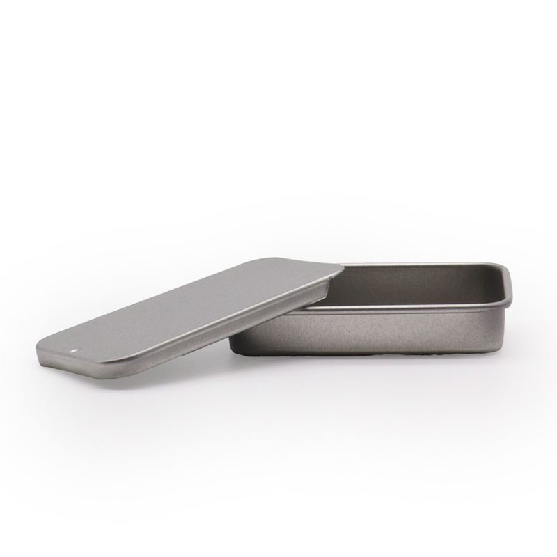 Schuifdeksel Mini Blikdispenser - 20g (7x4,2x1,5cm)