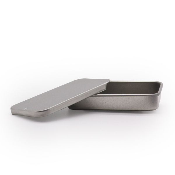 Schuifdeksel Mini Blikdispenser - 10g (6x3,3x1cm)