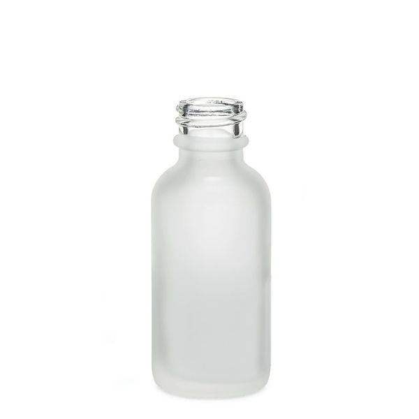 10ml Mat Witte Glazen Druppelfles – Zonder Dop