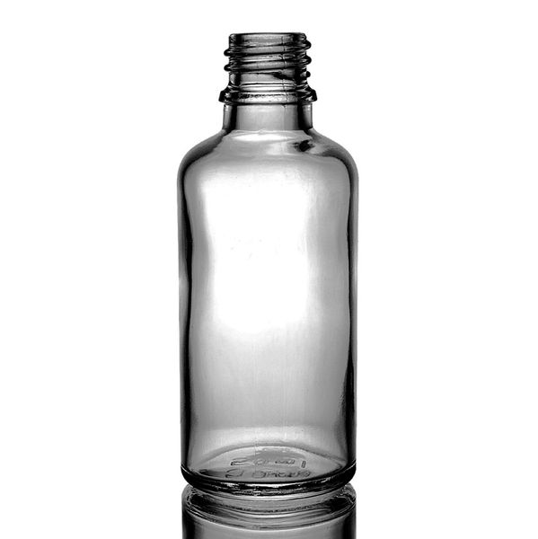 100ml Rookgrijze Glazen Pipetfles – Zonder Dop