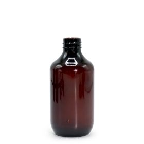 250 ml Bruine Plastic Boston Fles – Zonder Dop