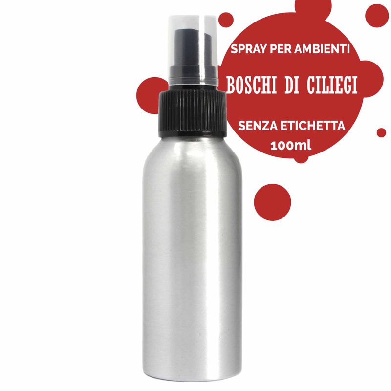 100ml Roomspray - In Kersenbossen - Witte Label