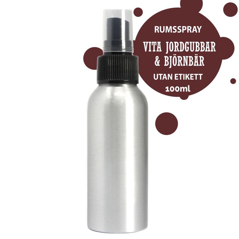 100ml Roomspray - Witte Aardbei & Braam - Witte Label