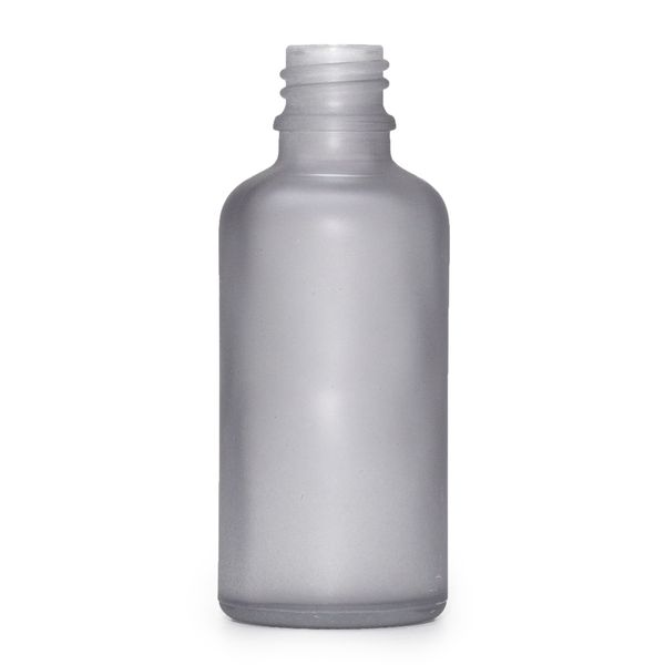 100ml Mat Grijze Glazen Druppelfles – Zonder Dop