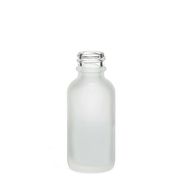 10ml Mat Witte Glazen Druppelfles – Zonder Dop