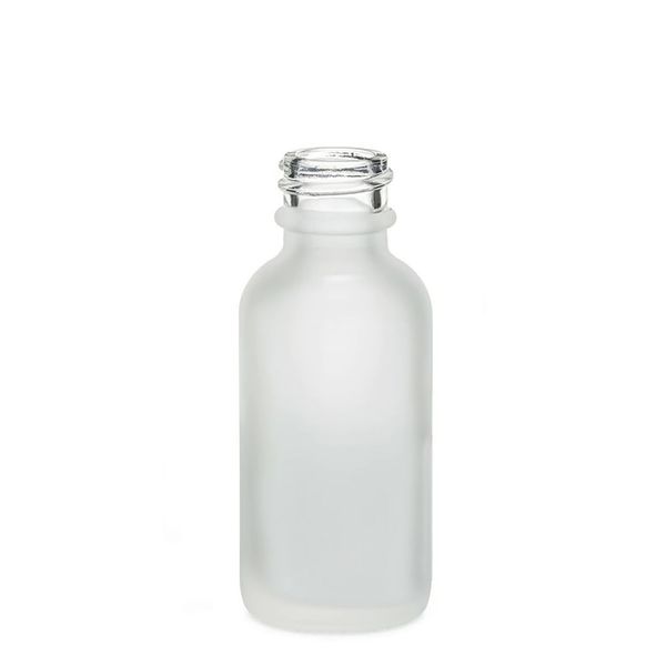 30ml Mat Witte Glazen Druppelfles – Zonder Dop