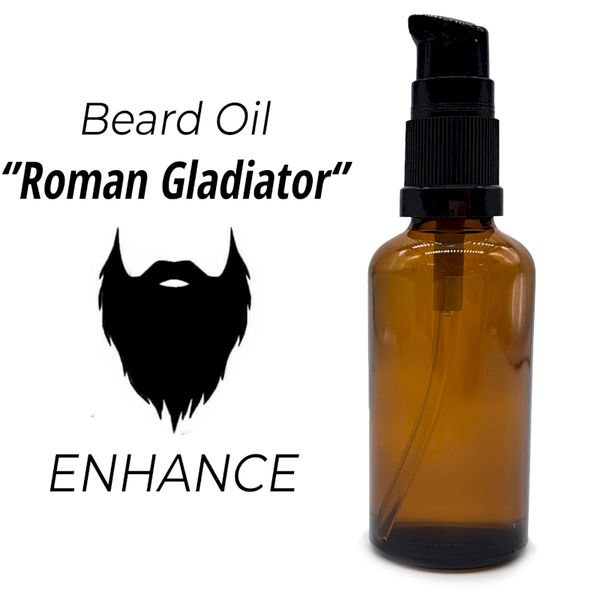 50ml Baardolie - Romeinse Gladiator - Ongeëtiketteerd