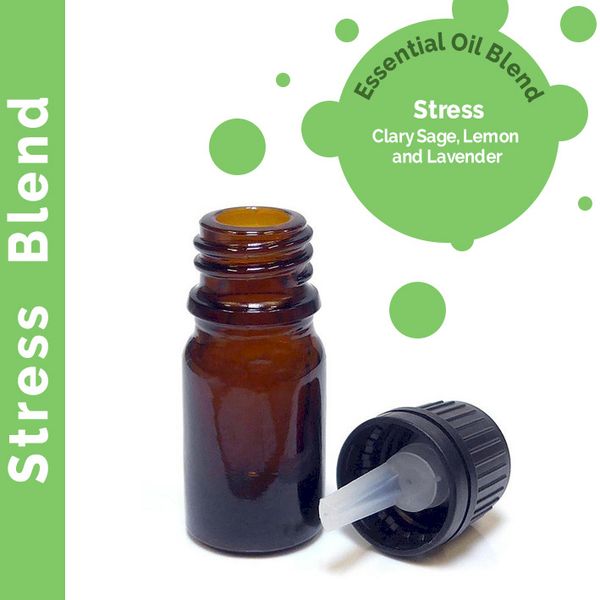 Minder Stress Essentiële Oliemix 10ml - ZONDER ETIKET
