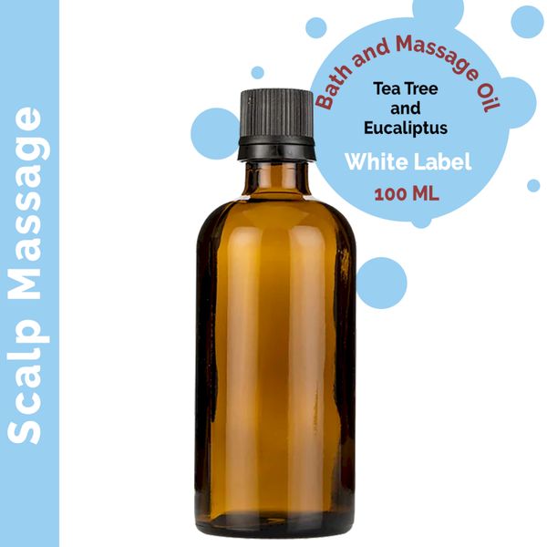 Hoofdhuid Massage olie 100ml - Wit Label