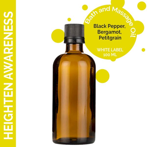 Verhoog het bewustzijn Massage olie 100ml - Wit Label